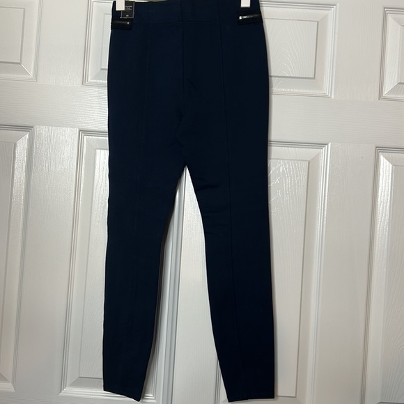 Abercrombie & Fitch Dark Blue Pull On Stretch Pants XS - Picture 4 of 6